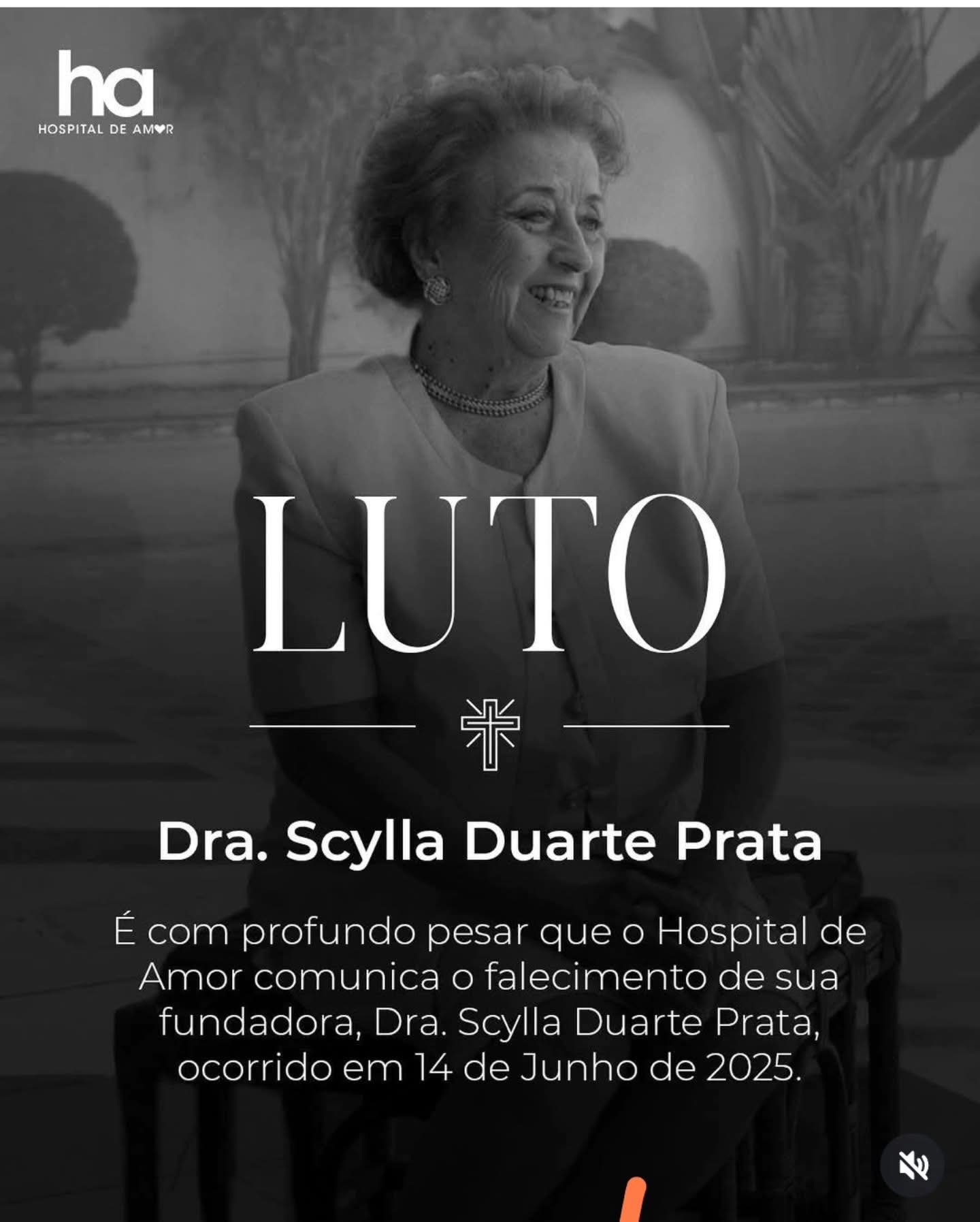 Luto na medicina e na solidariedade: morre Dra. Scylla Duarte, fundadora do Hospital do Amor