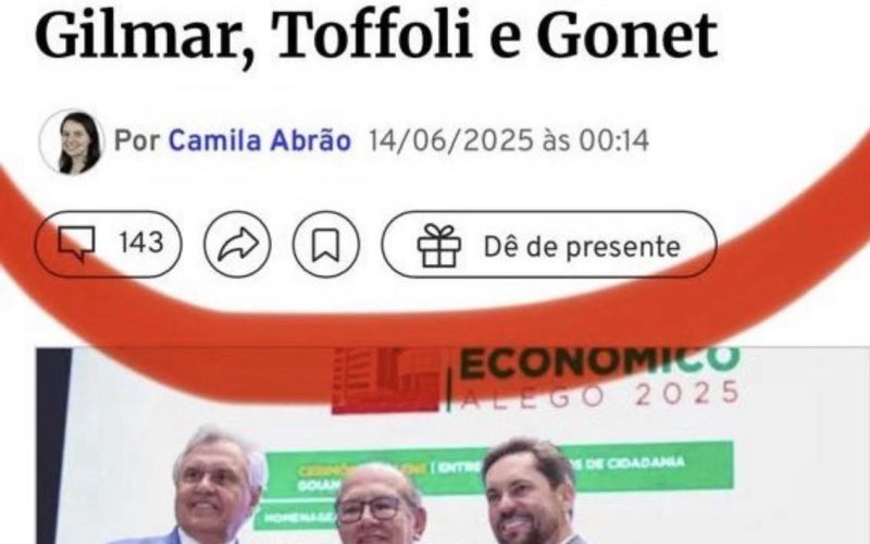 Caiado escancara o jogo duplo e premia ministros do sistema: de que lado está o governador?