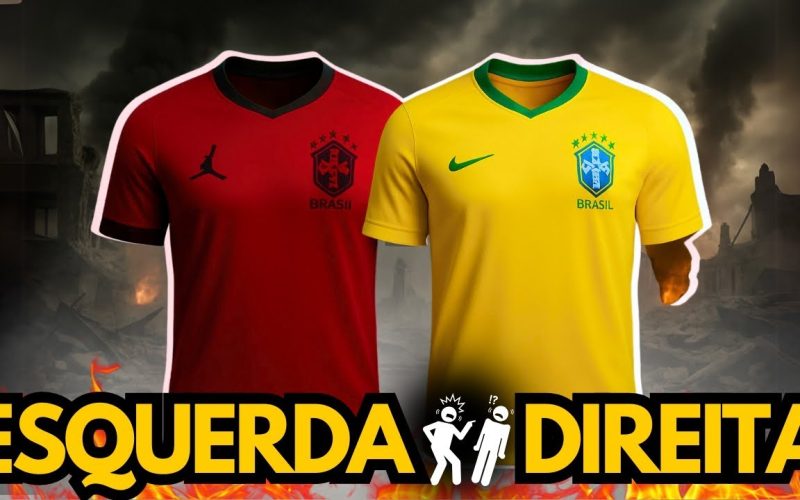 Sensatez na CBF: Samir Xaud suspende produção da polêmica camisa vermelha da Seleção Brasileira